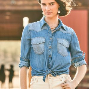 Tencel™ Colorblock Classic-Fit Shirt