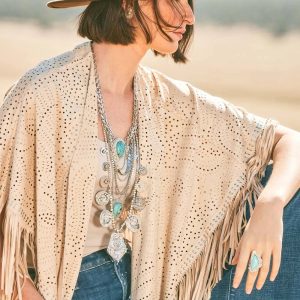 Fringed Ruana