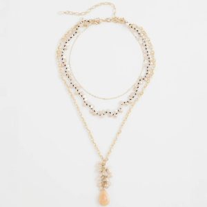 Convertible Rose Quartz Pendant Necklace