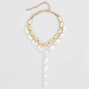 Convertible Mixed-Metals Y-Necklace