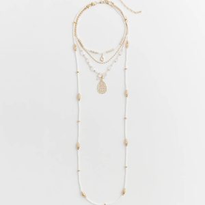 Convertible Beaded Pendant Necklace