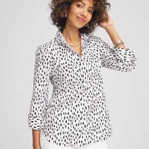No Iron™ Polka Dot  Shirt