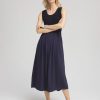 Petite Crochet-Bodice Maxi Dress