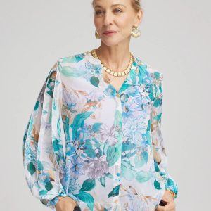 Georgette Billow Sleeved Blouse