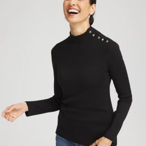 Ecovero™ Mockneck Sweater