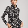 Zenergy® Half-Zip Mockneck Top