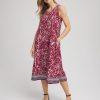 Zenergy® UPF Printed Midi Sports Dress