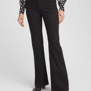 Petite Girlfriend Flared Leg Jeans
