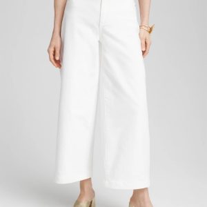 So Slimming® High-Rise Wide Cropped Jeans