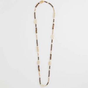 Tiger's Eye Single-Strand Necklace