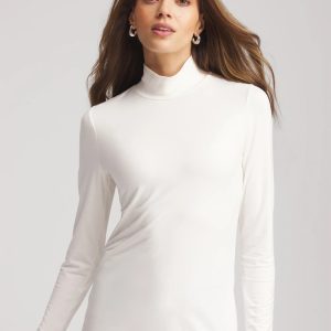 Touch of Cool™ Mockneck Layering Tee