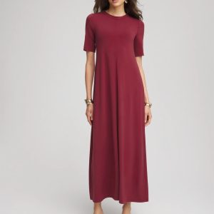 Stretch-Jersey Maxi Dress