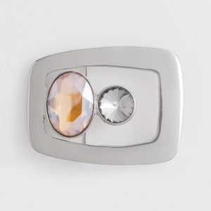 Modern Rectangle Brooch