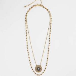 Convertible Multi-Strand Pendant Necklace