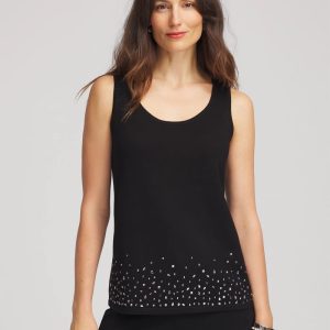 Travelers™ Embellished Scoopneck Tank