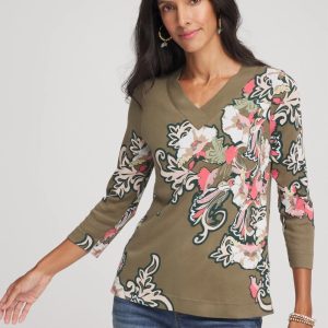 Pima 3/4 Sleeve Tee