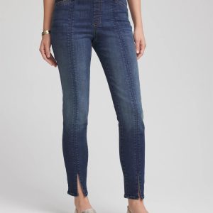 Petite Pull-On Slim Ankle Jeggings