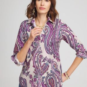 No Iron™ Paisley Shirt
