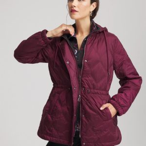 Zenergy® Water-Resistant Quilted Anorak Jacket