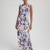 Sleeveless Jersey Knit Maxi Dress