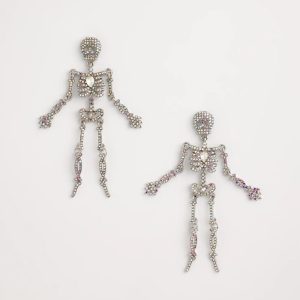 Skeleton Glitz Earrings