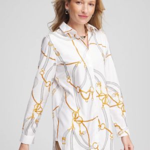No Iron™ Status Print Tunic