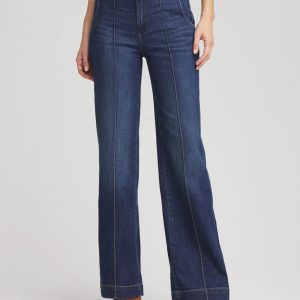 High-Rise Straight Fit Jeans