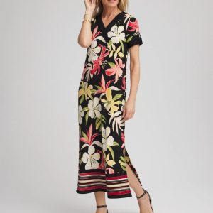 Travelers™ Tropical-Lily Print Dress