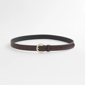 Crocodile Motif Trouser Belt