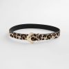 Animal Print Trouser Belt