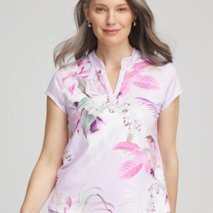 Zenergy® UPF Floral Polo