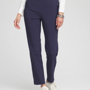 Zenergy® UPF Ribbed Side Ankle Pants